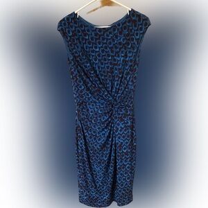 Lauren Ralph Lauren Twist Front Dress Size 8